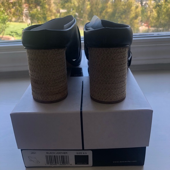 Dolce Vita Crisscross Javi in Black Leather. NWT. - Picture 2 of 7